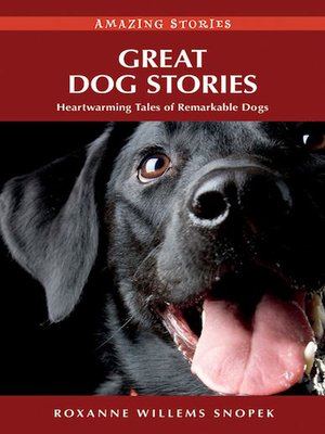 cover image of Great Dog Stories